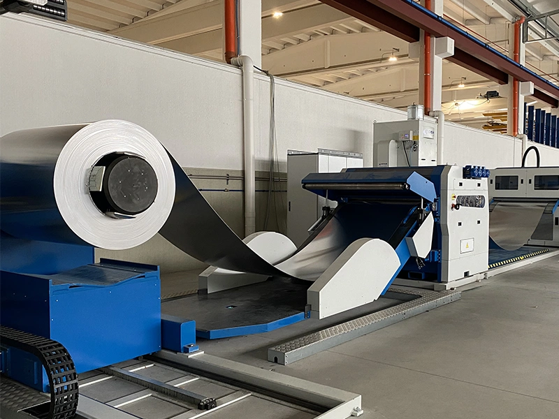 Taglio laser da coil